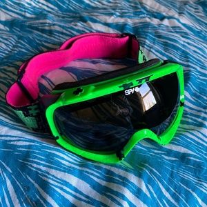 Spy Snowboard Ski Goggles Lime Green